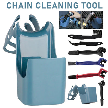 4-in-1 Motorcycle Chain Maintenance Kit | Complete Care